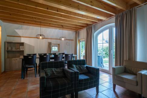 The Woonkamer of nr. 003 - type 8C Boerenhoeve in Landal Landgoed De Hellendoornse Berg