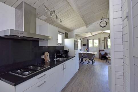 The Keuken of Type Buitenverblijf Wellness 4 - nr. 320 in Resort Arcen