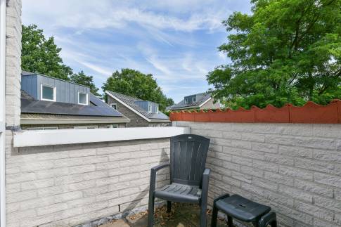 The Balkon of Type Luxe Villa 6B - nr. 159 in Resort Arcen