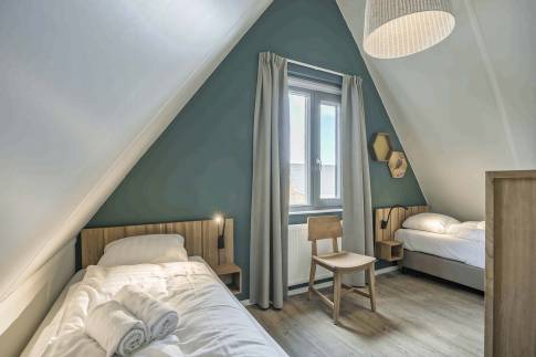 The Slaapkamer 3 of Type 6L2 Bentwoud - nr. 161 in Landal De Reeuwijkse Plassen