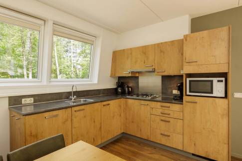 The Keuken of Type Parkvilla - nr. 136 Zilverlinde in Landal Bungalowpark Hoenderloo