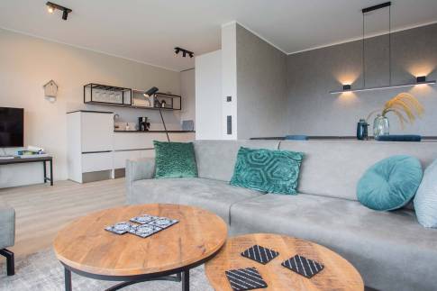 The Woonkamer of Type Appartement - nr. D1 in Astenblick Apartments