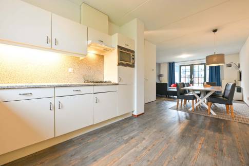 The Keuken of nr. 216 -  type VO7A Comfort in Landal Marinapark Volendam