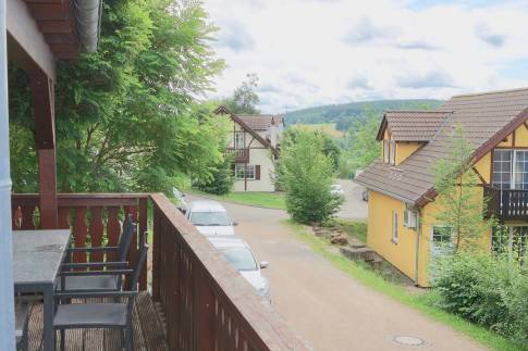 The Balkon of Type Linda 6 - nr. 143 in Eifelpark Kronenburger See