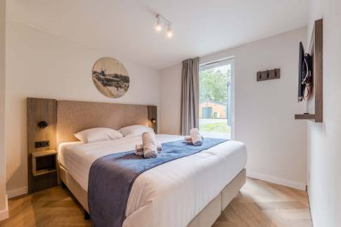 The Slaapkamer 1 of Type Keizerin - 4ELW in Landal Landgoed Bourtange