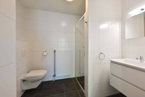 The Badkamer of Type Waterland 6 - nr. 162 in Vakantiepark De Beemster