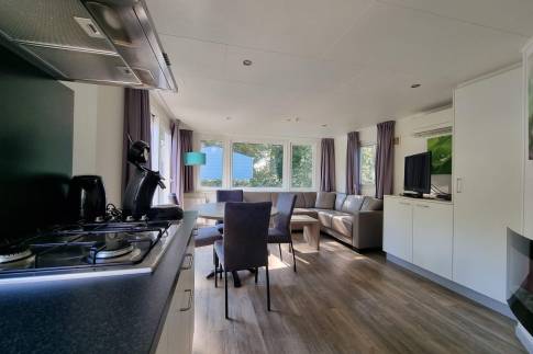 The Keuken of Type Buitenverblijf Wellness 4 - nr. 351 in Resort Arcen