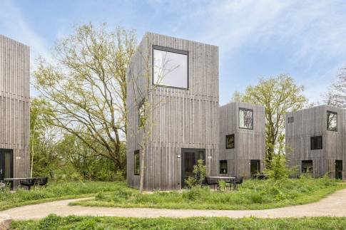 The Buiten of Type Hilltop Lodge 4 - nr. 116 in Landal Gulpen