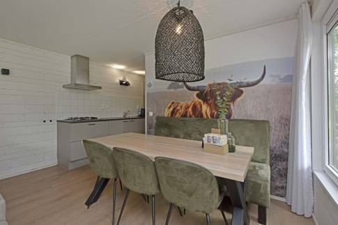 The Eetkamer of Type Forest Villa 6 - nr. 2 in Roompot Vakantiepark Schaijk