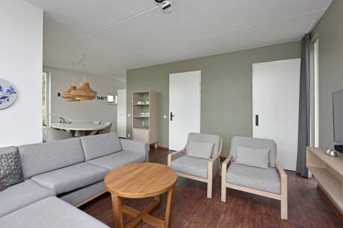 The Woonkamer of Type 4EL - nr. 528 in Landal Esonstad