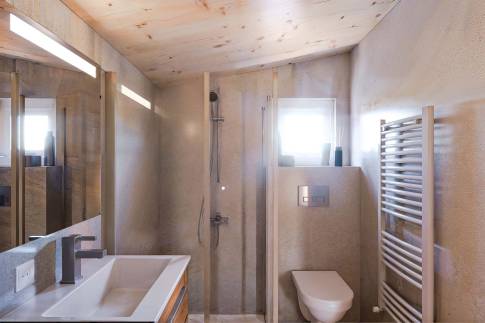 The Badkamer of Type Panorama Luxe in Landal Zeezigt