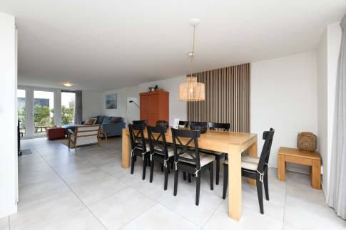 The Eetkamer of Type Bungalow - nr. 60 in Recreatiepark De Wielen