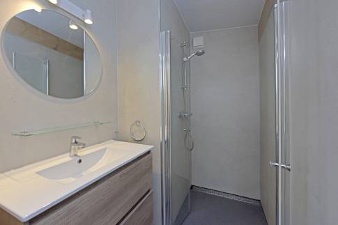 The Badkamer of nr. 039 - type Sea House Comfort 4 in Landal Bloemendaal aan Zee