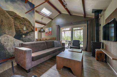 The Woonkamer of Type Sequoia 6P - nr. 07 in Vakantiepark Westerbergen