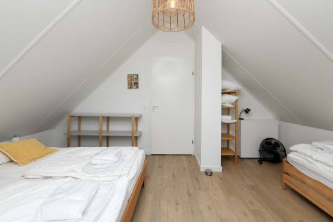 The Slaapkamer 2 of Type Bungalow - nr. 60 in Recreatiepark De Wielen