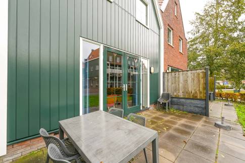 The Terras of nr. 216 -  type VO7A Comfort in Landal Marinapark Volendam