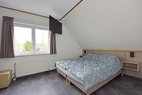 The Slaapkamer 1 of Type Comfort Villa 6 - nr. 155 in Resort Arcen