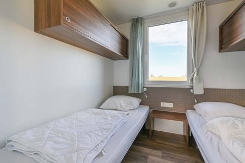 The Slaapkamer 2 of Type Berghem Chalet - nr. 17 in EuroParcs Gulperberg