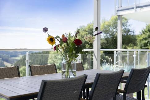 The Balkon of Type Appartement - nr. D1 in Astenblick Apartments