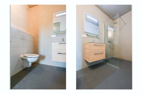 The Badkamer 1 of Type Hillside Family 6 - nr. 177 in Landal Gulpen