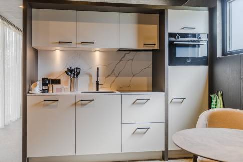 The Keuken of Type Solar Hotel Suite in Landal Soof aan de Rijn