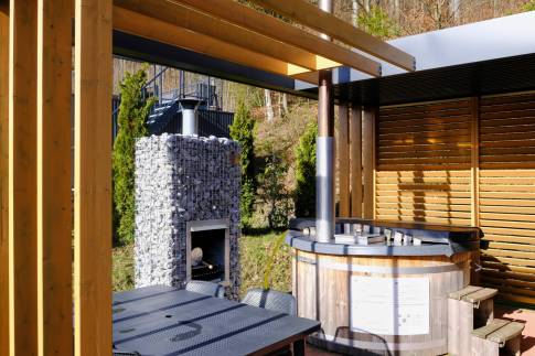 The Terras of Type A Wellness - nr. H05 in UplandParcs Sauerland