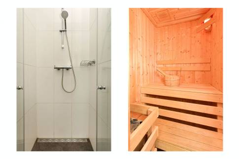 The Sauna of Type Suite Lodge A - nr. 15 in Park De Zeegser Duinen