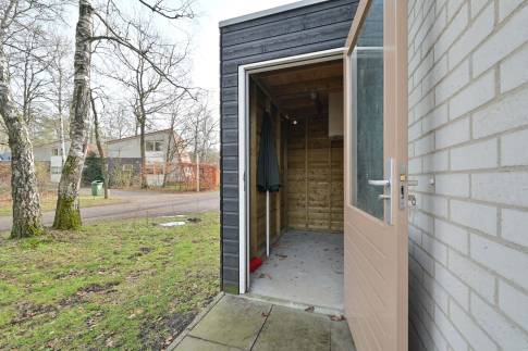 The Berging of Type Veluwe Villa 4B - nr. 73 Pijplook in Landal Bungalowpark Hoenderloo