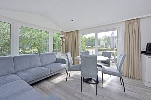 The Woonkamer of nr. 283 - type Buitenverblijf Comfort 5 in Resort Arcen