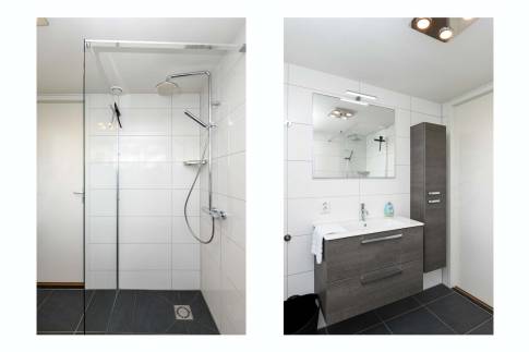 The Badkamer 1 of Type Bungalow - nr. 60 in Recreatiepark De Wielen