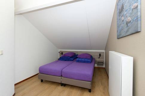 The Slaapkamer 3 of Type Comfort Villa 12 - nr. 185-186 in Resort Arcen