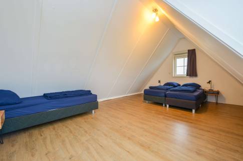 The Slaapkamer 3 of Type Waterland - nr. 614 in Resort De Rijp