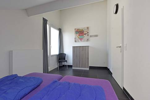 The Slaapkamer 2 of Type Luxe Villa 4B - nr. 93 in Resort Arcen