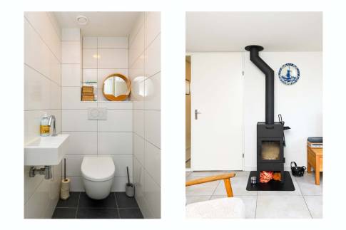 The Toilet of Type Bungalow - nr. 60 in Recreatiepark De Wielen