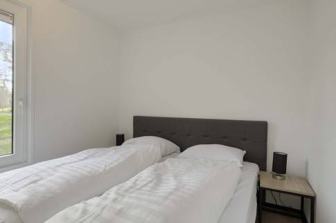 The Slaapkamer 1 of Type Forest Cabin Kids 6 - nr. 118 in Vakantiepark Schaijk