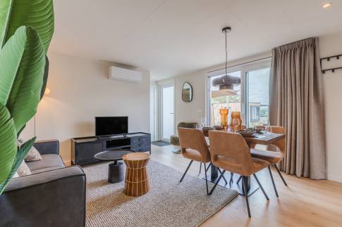 The Woonkamer of Type Lodge de l'Horizon Wellness - 4BE4 in Landal Namur Nature