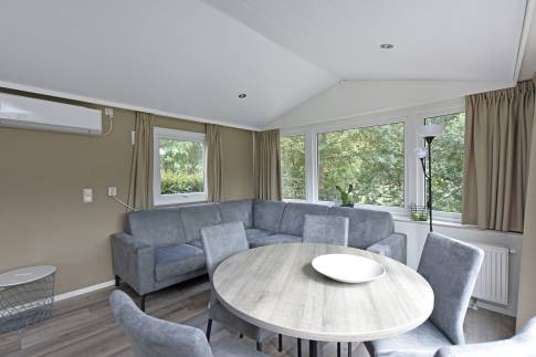 The Woonkamer of nr. 283 - type Buitenverblijf Comfort 5 in Resort Arcen