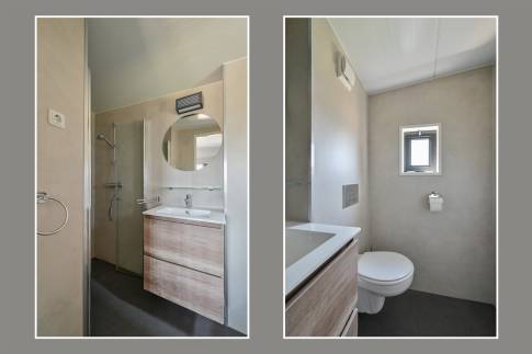 The Badkamer 1 of nr. 044 - type Sea House Royal in Landal Bloemendaal aan Zee