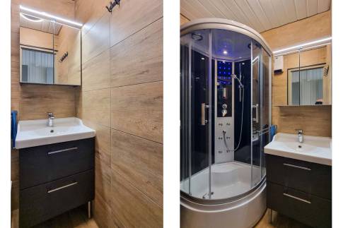 The Badkamer of Type Eifel 6 - nr. 12 in Eifelpark Kronenburger See