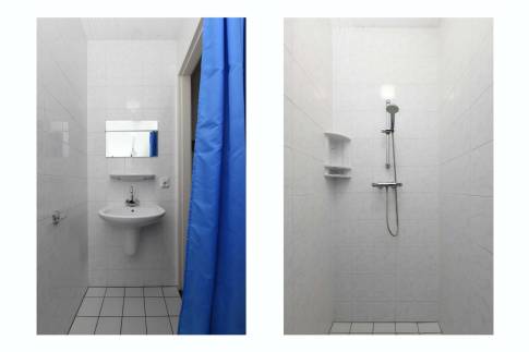 The Badkamer 1 of Type 8E1 - nr. 315 in Landal Esonstad