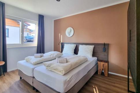 The Slaapkamer 2 of Type Silberberg - 4 pers. in Landal Arber