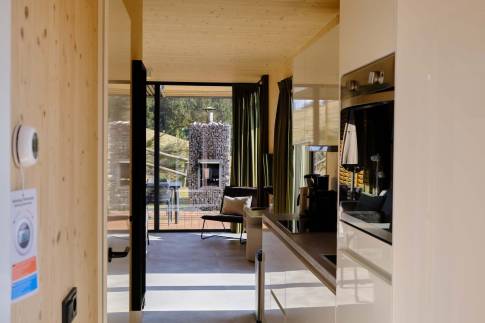 The Keuken of Type A Luxe - nr. D08 in UplandParcs Sauerland