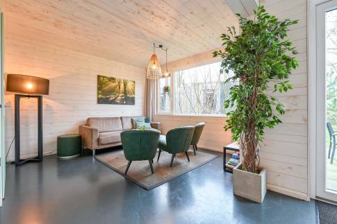 The Woonkamer of Type Lodge 6 - nr. 22 in Roompot Vakantiepark Schaijk