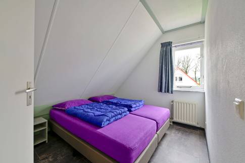 The Slaapkamer 2 of Type Comfort Villa 6 - nr. 20 in Resort Arcen
