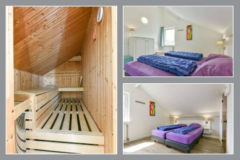 The Sauna of Type Luxe Villa 6B - nr. 159 in Resort Arcen