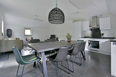 The Eetkamer of nr. 38 Ponybos - type Het Geheim van Otterlo 8P in EuroParcs De Zanding
