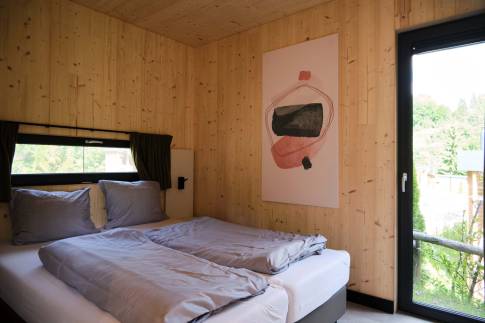 The Slaapkamer 1 of Type A Kindvriendelijk - nr. A09 in UplandParcs Sauerland