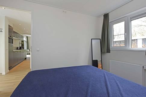 The Slaapkamer 1 of Type Cube Deluxe Huisdiervriendelijk - nr. 110 in Park Drentheland