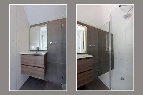 The Badkamer 3 of Type Tjalk 8P met boothuis - nr. 60 in Waterstaete Ossenzijl