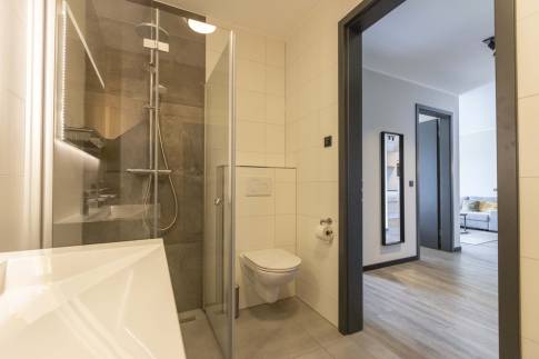 The Badkamer of Type Appartement - nr. C2 in Astenblick Apartments